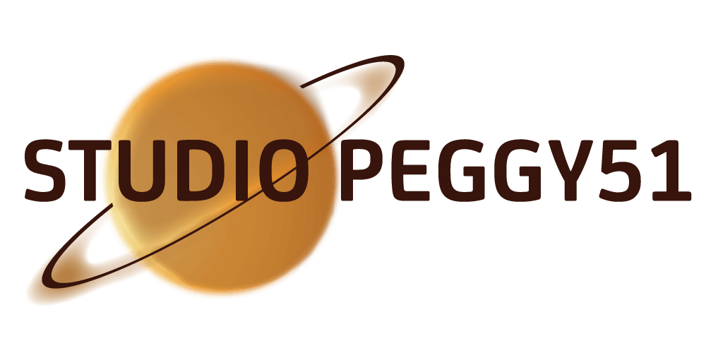 Logo opnamestudio - recording studio peggy51