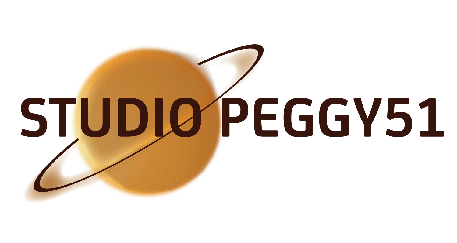 Logo opnamestudio - recording studio - Studio peggy51
