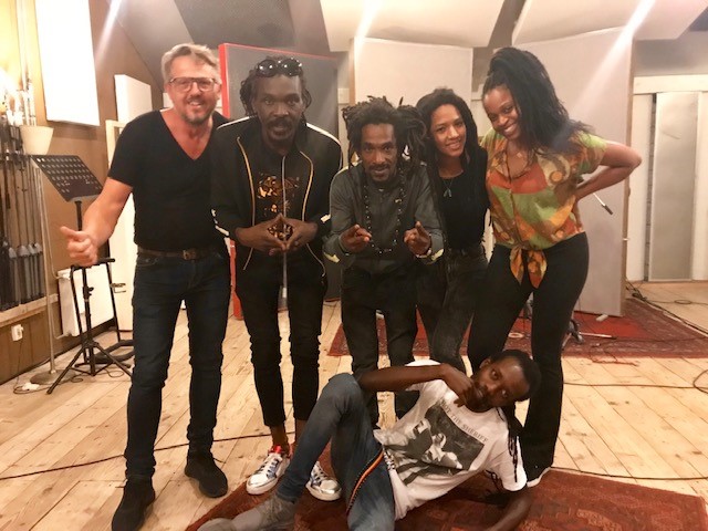 Anthony B vocal session at Studio peggy51