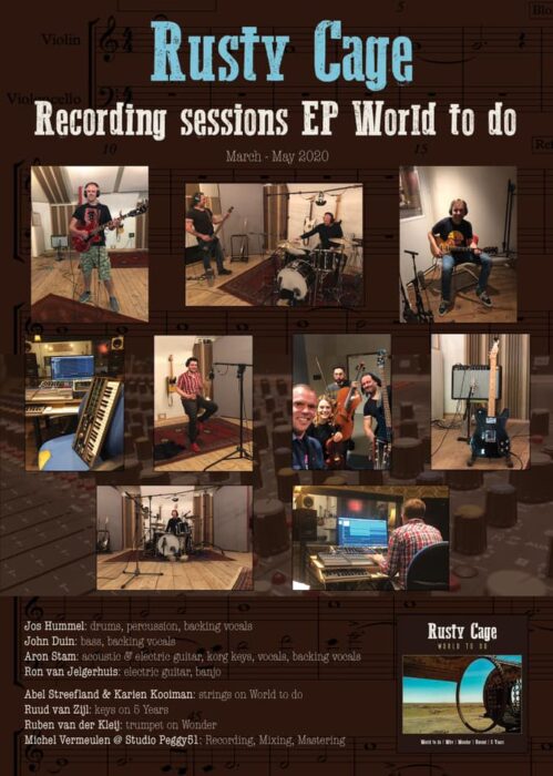 EP recording collage